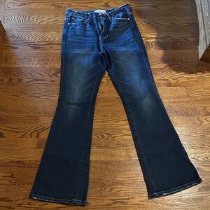 KanCan Deep Indigo Flare Jeans